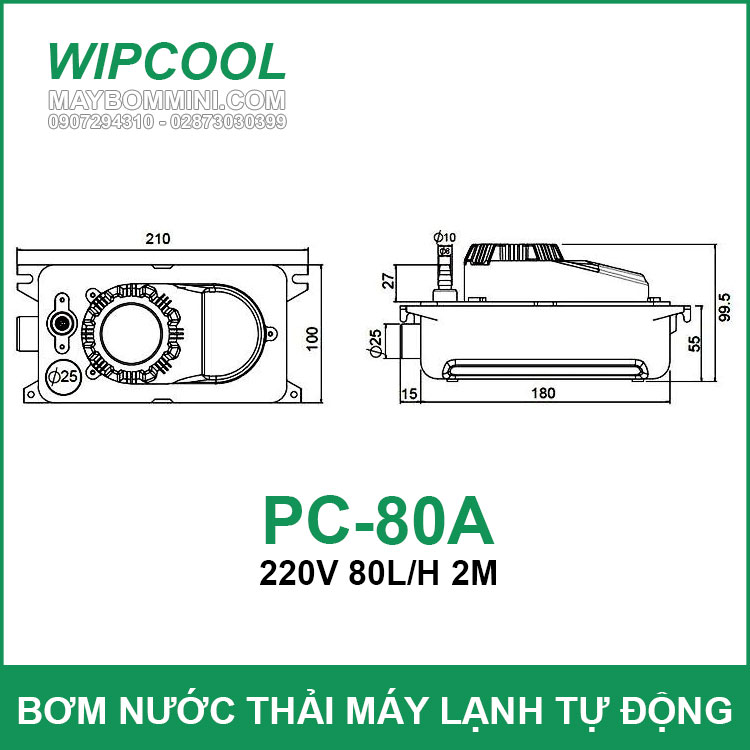 Kich Thuoc May Wipcool PC 80A