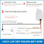 Lap Dat Va Su Dung May Bom Chim Tu Dong Cho Tau Thuyen Cano