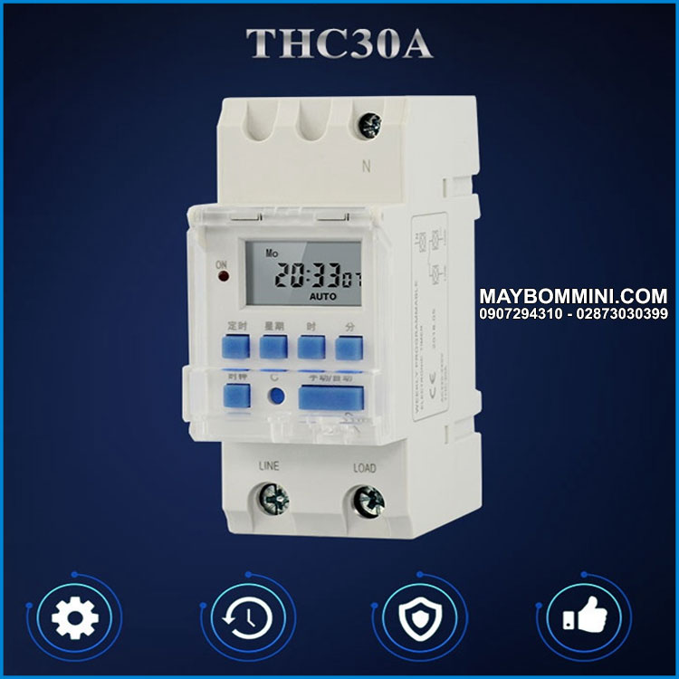 Programmable Digital Time Switch Relay Timer Control AC 220V