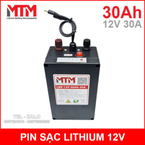 Box Pin Sac 12V 30Ah 30A MTM