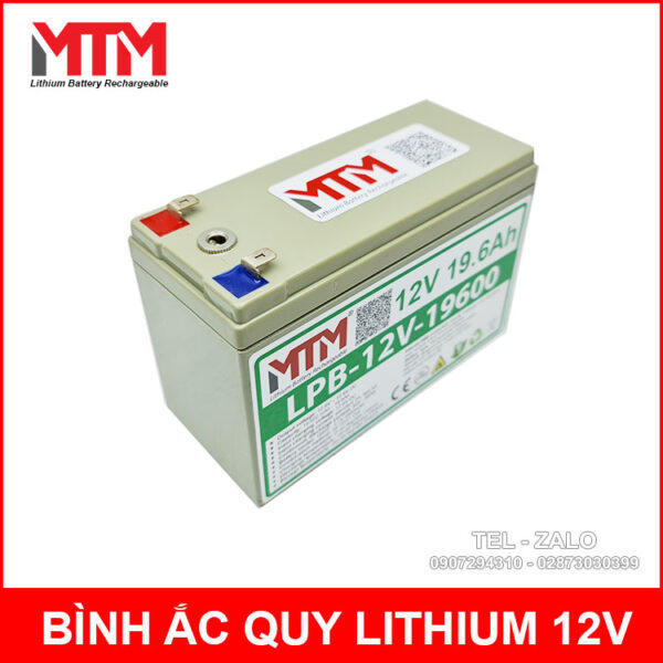 Ban Ac Quy Pin Lithium 12v Chat Luong Gia Re
