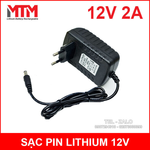 Sac Pin Lithium 12v 2a