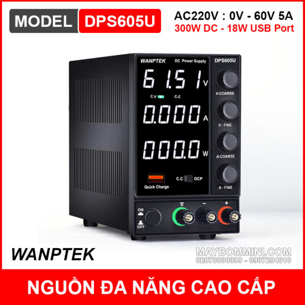 Phan Phoi Nguon Da Nang Wanptek DPS605U Gia Re