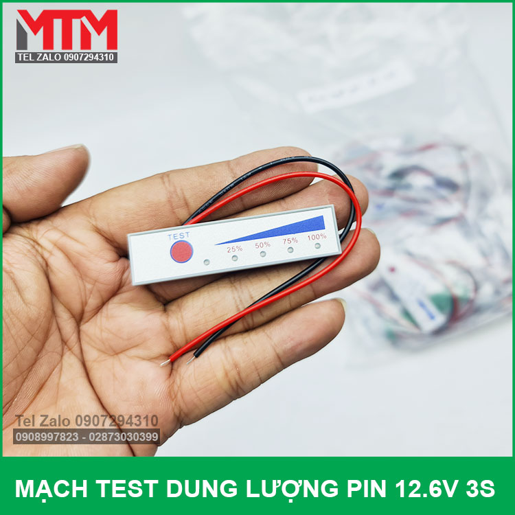 Mach Test Dung Luong Pin 12v 3S 18650