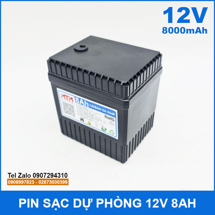 Ban Pin 12v 8ah Sac Du Phong