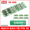 Mach Bao Ve Pin 3s 20a 18650