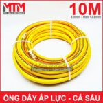 Ong Ap Luc Rua Xe Phun Thuoc Sau 8mm Ren 13mm 10 Met Crocodile Ca Sau