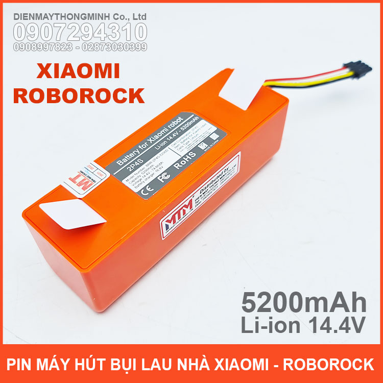 Batery For Xiaomi Roborock 5200mah