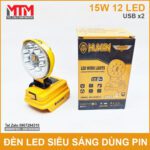 Den Led Soeu Sang Hukan Chinh Hang 15W