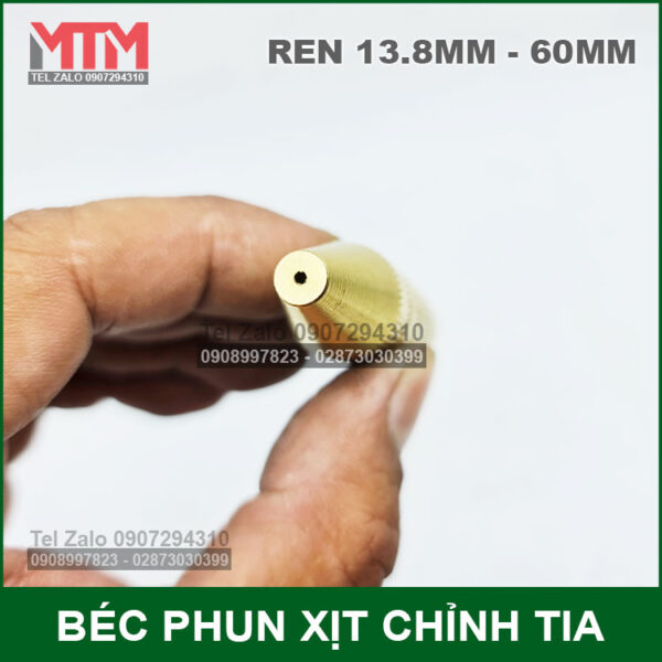 Lo Phun Bec Chinh Tia 60mm
