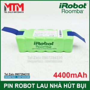 Pin Robot Hut Bui Lau Nha Irobot Roomba Chinh Hang 4400mah