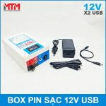 Pin Sac 12v 15A USB