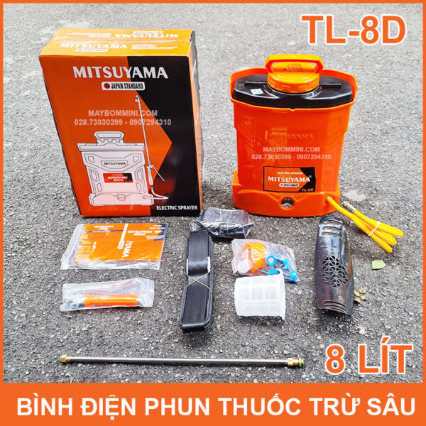 Binh Phun Thuoc Tru Sau Phun Khu Khuan Tuoi Cay Mitsuyama TL 8D 8L