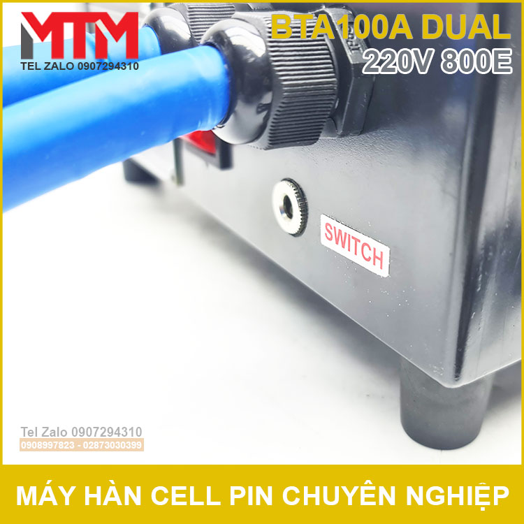 Cong Coc Dap Kich May Han Cell Pin Chuyen Nghiep 220V 3KW 800E