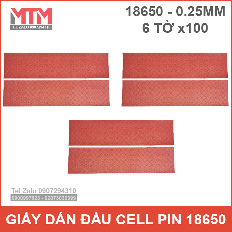 6 To Giay Dan Pin 18650 Tron