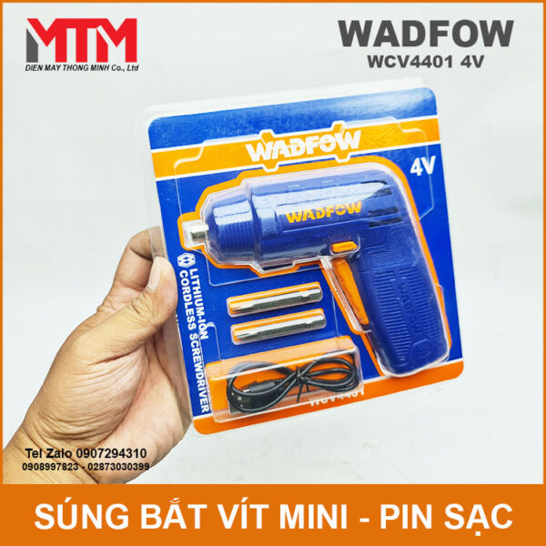 Sung Ban Vit Mini 4V Wadfow Chinh Hang