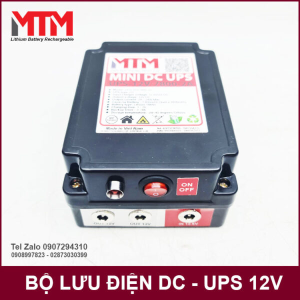 DC Mini UPS 12V 7800mah