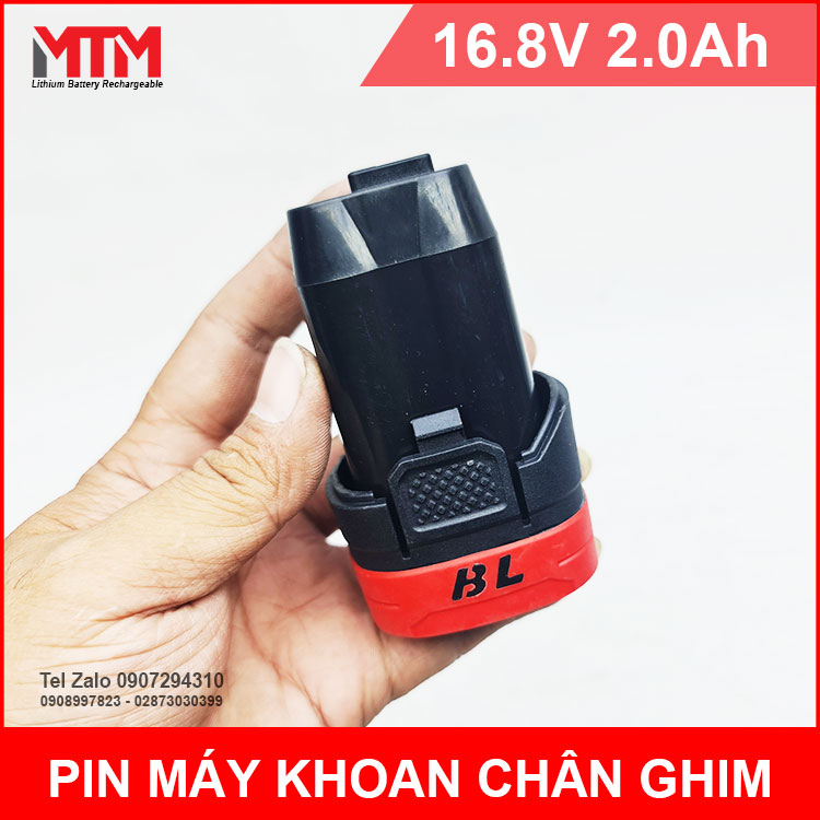 Pin Chan Ghim 16V8 2000mah