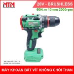 May Khoan Bat Vit Khong Choi Than 21V Chan Pin Pho Thong MTM