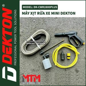 Phu Kien May Rua Xe Ap Luc Cao 220V 2800W 10L Dekton DK CWR2800PLUS