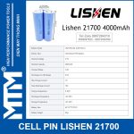Thong So Ky Thuat Cell 21700 Lishen