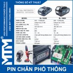 Thong So Ky Thuat Pin Makita 4ah 8ah 5cel 10cell Lithium Ion 21700l