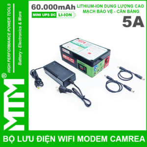 Ban Bo Nguon Du Phong Wifi Modem Camera UPS USB 5V 12V 5A 60000mah Led Bao Vont
