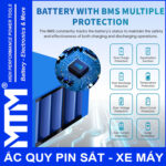 Mach Bao Ve Ac Quy Pin Kich Khoi Dong Xe May 12V Jack XT60 MTM